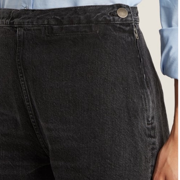 NWT Rachel Comey high-rise raw-edge denim shorts - Picture 14 of 14